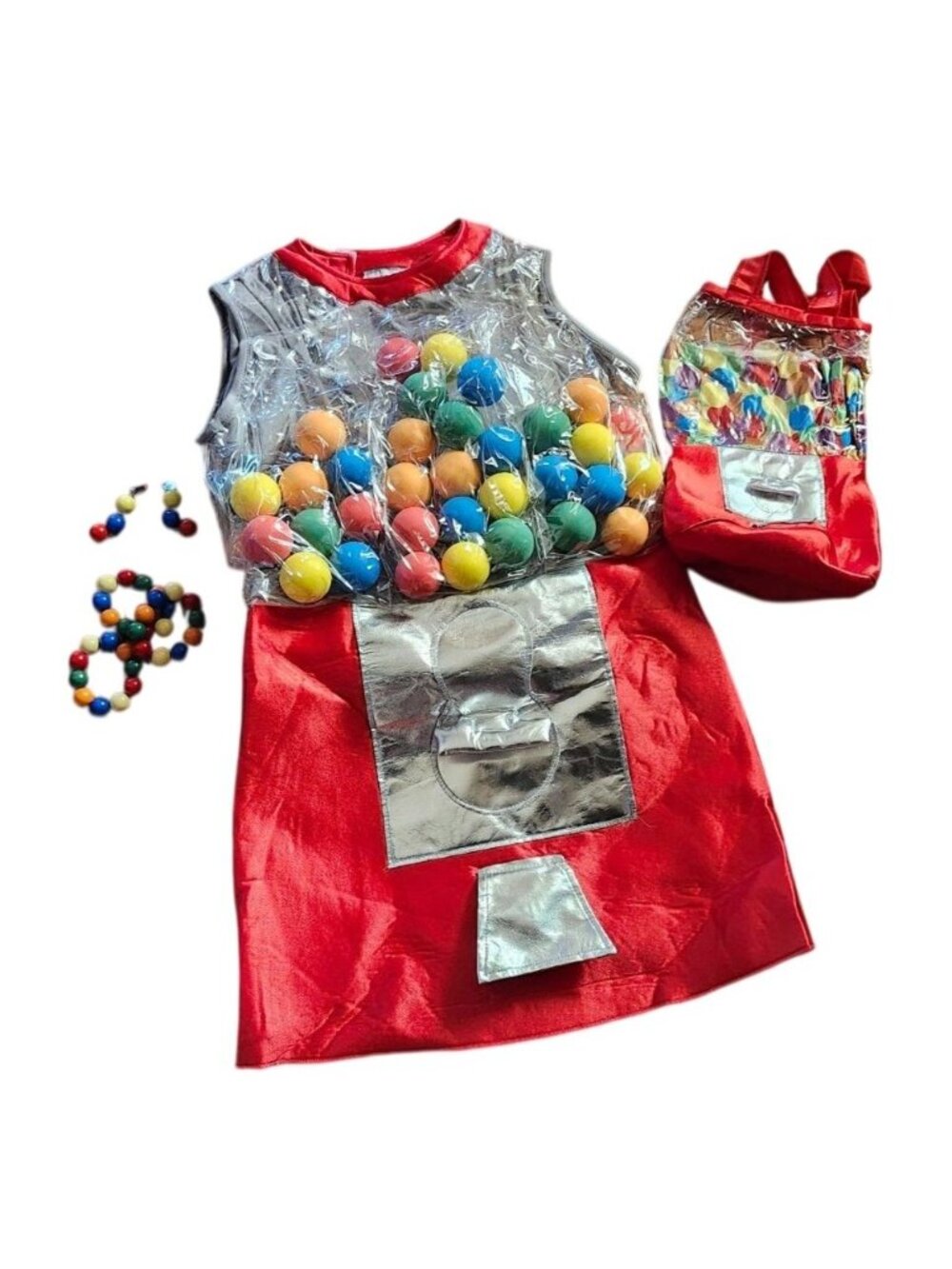 Chasing Fireflies Wishcraft Gumball Machine Halloween Costume Set Size 10/12